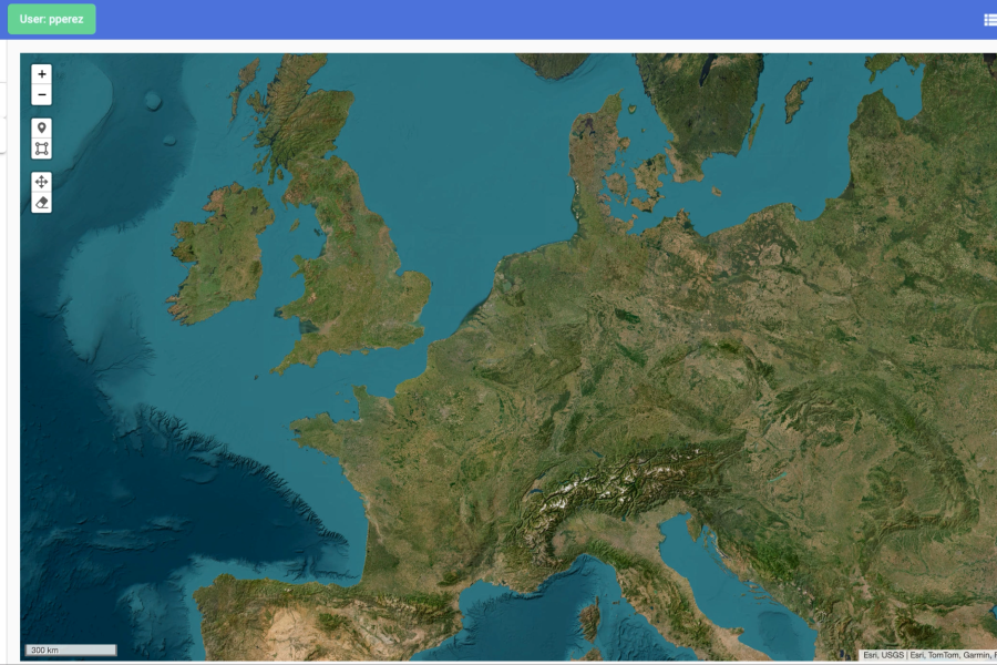 CbrnAlert Web Application Homepage